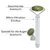 Masseur Face Roller Electric Aventurine, Roller in 100% Natural Aventurine,