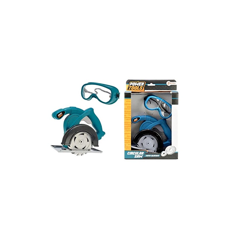 Toi-Toys Circular Saw and Tools Set Kit – Multicoloured 38033