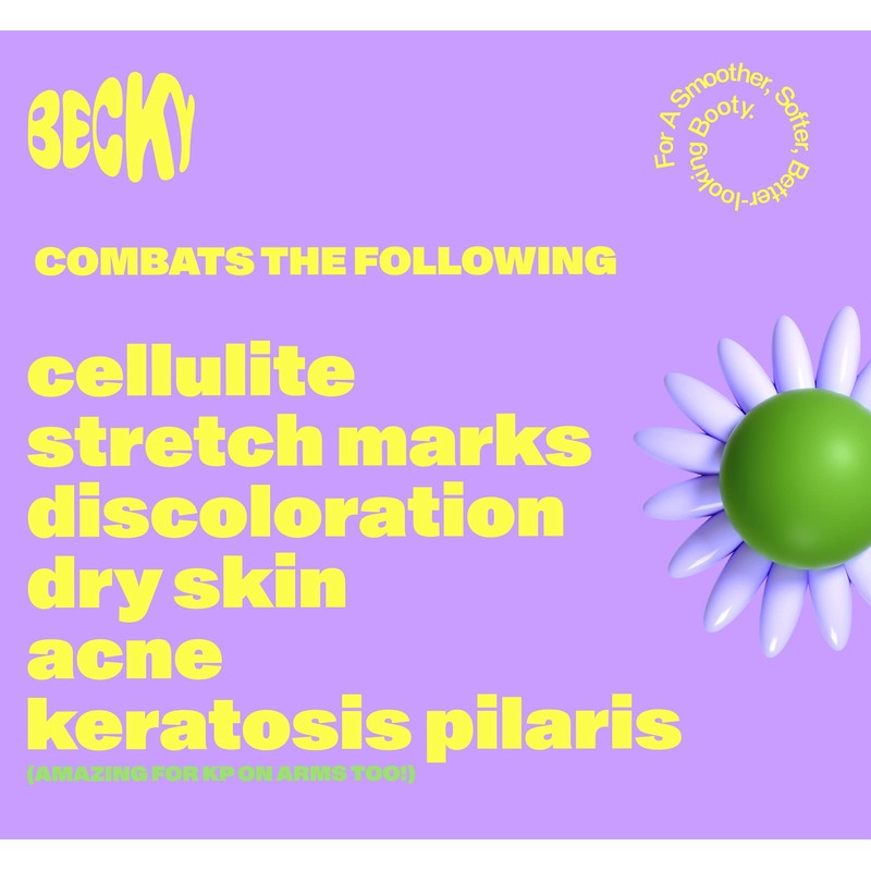Becky | Natural Walnut Scrub + Exfoliator for Smooth Skin