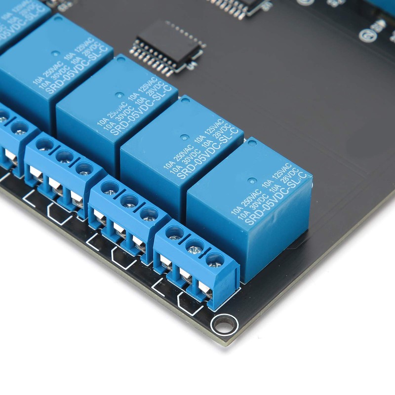 OptoIsolated Board Relay Module 16 Channel 936V USB Controlled SPDT