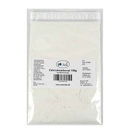 Sala Calcium Carbonate Chalk E 170 CaCO3 (100 g Bag)