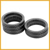 Partuto 5pcs Headset Spacer Matte Black Fit 1 1/8 Inch