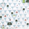 Kontex Face Towel, Cloth Goyomi, Osubi Kororin, Blue, Approx. 13.0