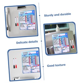 Tofficu 1set Magnetic Chore and Reward Chart for Boy Girl Wear-resistant Behavior Chart Convenient Family Activity Tracker Fun Visual Incentive for Home Organization