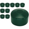 SKIR'CO RAL 6005 Fence Post Caps Round 60 mm Green