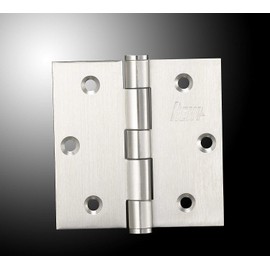 [3.5 x 3.5 in - Round Corner- 3 Pieces]Hexy-304 Stainless Steel Heavy Duty Door Hinges Commercial Grade