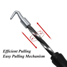 Terberl Rebar Tie/Tool - 2 Pcs Automatic Wire Twister, Curved & Straight Hooks