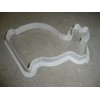 LARGE EASTER BUNNY RABBIT COOKIE CUTTER MADE IN USA PR217