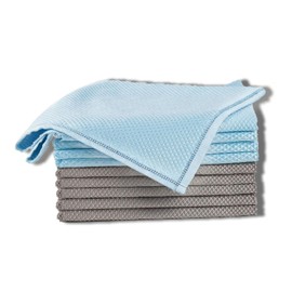 Microfiber Scale Cleaning Cloth, For Cleaning Mirrors, Glass, Screens, Absorbent, Quick Drying, 10 Zengths (30 x 30)