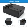 APOMOONS Black Gift Box with Lid, 22.5 x 16 x