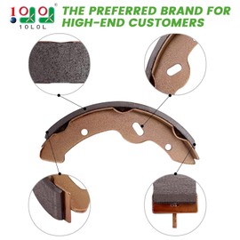 10L0L Golf Cart EZGO Brake Shoes Pads & Brake Spring Kit Assembly Fits EZGO TXT Medalist 1997 UP, Workhorse 1996 UP, Yamaha G9-G22, Replace OEM 27943G01 27944G01 70795G01 JN6-F5331-01-00