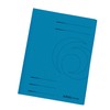 Herlitz 11076452 Einschlagmappe A4 recycling intensiv blau, Manilakarton, 320 g/qm