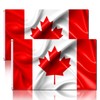 Canada Flag 2Pack 3x5 ft, Canadian Flag 100% Polyester Lightweight,