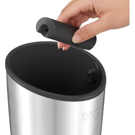 Sage - The Knock Box 20 - Knock Container - For Easy & Clean Disposal of Coffee Capsules - Up to 20 Espresso Pods - Black Truffle