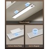 EZVALO 4-Pack Under Cabinet Lights, 2300mAh Rechargeable Motion Sensor Light