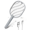 Mosiller Electric Fly Swatter, 3800V Handheld Bug Zapper Racket, Type-C