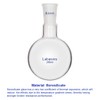 Labasics Glass 250 ml Single Neck Round Flask RBF, Single