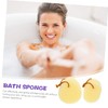 VICASKY 2pcs Bath Scrubber Exfoliating Body Sponge for Shower Lightweight