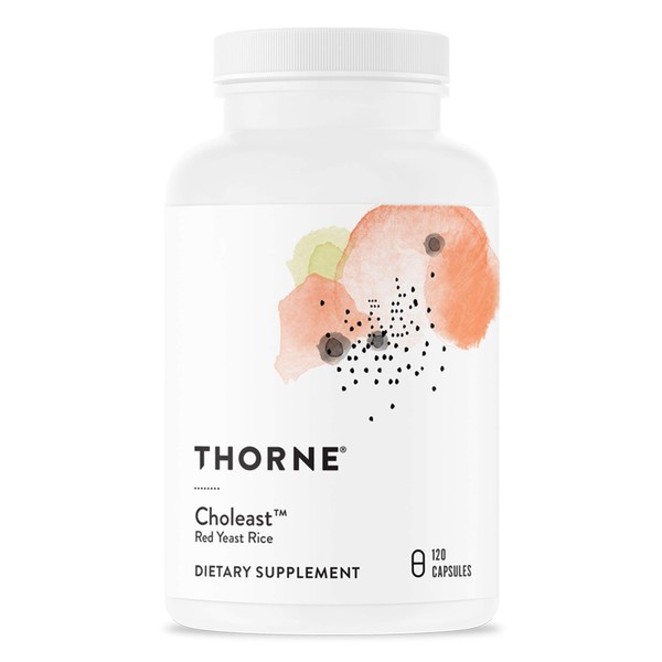Thorne Research - Choleast - Red Rice Yeast Extract with CoQ10 - 120 Capsules