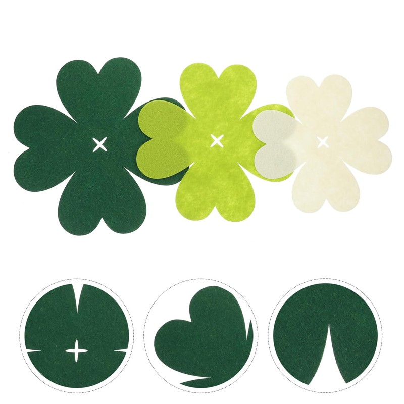 DECHOUS Pan Protector, Pot Protector, Pan Pad, Nonwoven Fabric, Flower