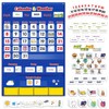 Godery Calendar and Weather Pocket Chart, Classroom Organized Chart, 149