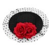 Flower Mesh Fascinator Hats Women Derby Hat Cocktail Tea Ball