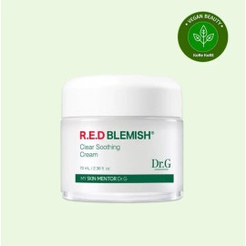 Dr.G R.E.D Blemish Soothing Cream 70ml – Cica Moisturizer for Sensitive Skin