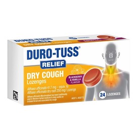 Duro-Tuss Lozenges Relief Dry Cough Blackberry & Vanilla X 24