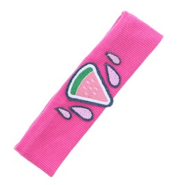 Soft And Stretchy Watermelon Slice Baby Headband-Hot Pink