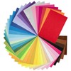 40 Assorted Colours Felt Fabric Sheets 8" x 12" 1mm