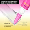 Brow Lamination Gel with Styling Comb - Clear Brow Gel