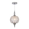 TLOLGT Modern Chrome Pendant Light Fixtures 8.3" Pendant Lighting for