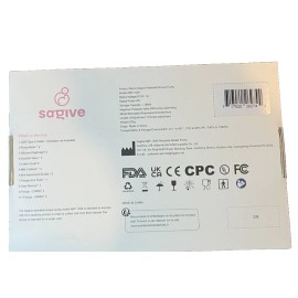 Saglve 2 pack Breast Pump Wearable, Hands-Free APP Control Portable 4 Modes