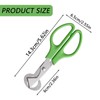 Portable Quail Egg Shell Cutter Anti-Rust Quail Eggs Scissors Stainless