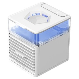 Portable Air Conditioners USB  Air Cooler 3 Speed Adjustable Mini Air Conditioner with LED Light for Small Room Office Dorm Bedroom