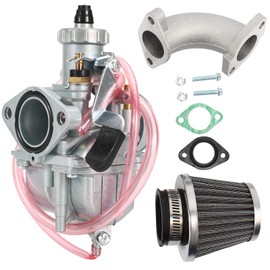 ABCERRSI Dirt Bike Carburetor 125cc,VM22 26mm Carb with Air Filter Intake Pipe for SSR 125 Pit Bike 110cc 150cc 212cc Enduro Bike Go Kart,Replacement for ATV Motorcycle CRF70 XR50 DB17 RFZ DBX1 RFX150