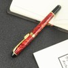 YUNCHUN Luxury Fountain Pen for Writing, Refillable Marble Metal Pen,