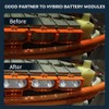 Hybrid Battery Stainless Bus Bars & Flange Nuts, Alpha Rider