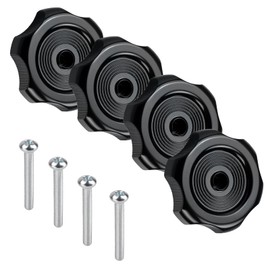 perilla para ventana de RV y ventilación para ventanas de RV/caravana/remolque, 20345 para caravana, manivela de ventana de caravana, perilla de repuesto de plástico con tornillos, ventanas y rejillas