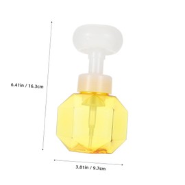 CAXUSD Foaming Cup Transparent Bubble Bottle for Rich Generation for Facial Wash and Skin Moisturizing Fun and Simple Beauty Tool for Daily Use