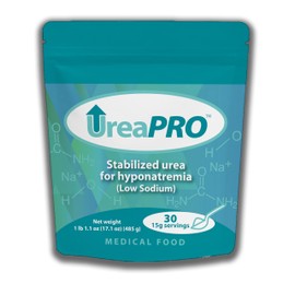 NEPHCENTRIC UreaPro - Stabilized urea for Hyponatremia/Low Sodium/SIADH/SIAD, from The Makers of ure-Na.