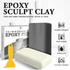 Epoxy Putty Grey - 12oz 2 Part Formula, Pool Putty