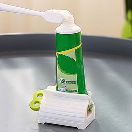 Toothpaste Squeeze Tube Ringer Dispenser LMCF-0116 Red/ONE 30ea