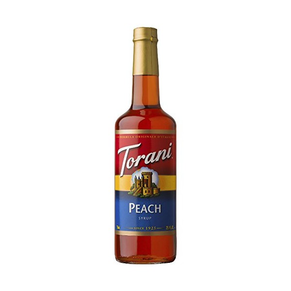 Torani Peach Syrup, 25.35 oz
