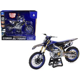 DCD Yamaha YZ450F Championship Edition Motorcycle #3 Eli Tomac "Yamaha Factory Racing" 1/12 Diecast Model by New Ray