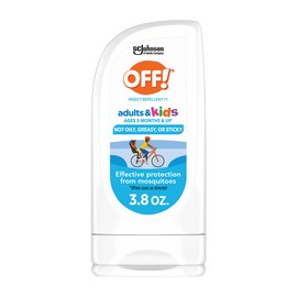 OFF! OFF! Insect Repellent Lotion for Adults & Kids, Fragrance-Free Bug Repellent for Everyday Protection from Mosquitoes, 3.8 oz
