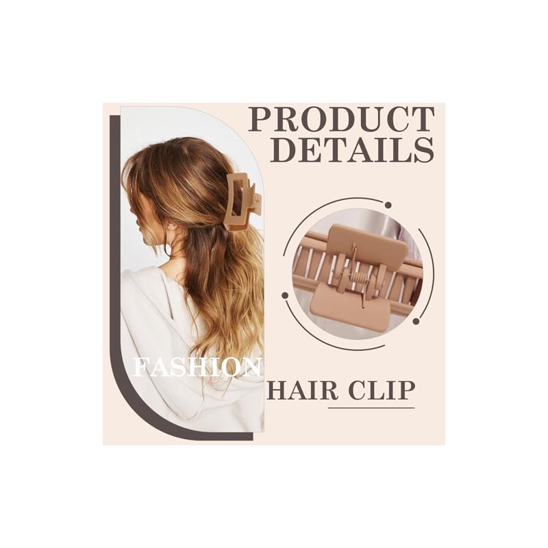 Hair Clip 8.5cm 15 Piezas Pinzas Cabello Mujer