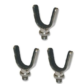 Stainless Steel U Rest/rod rest x 3 coarse fishing