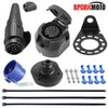 SPARKMOTO 12 V Trailer Plug 13 Pin and Trailer Socket