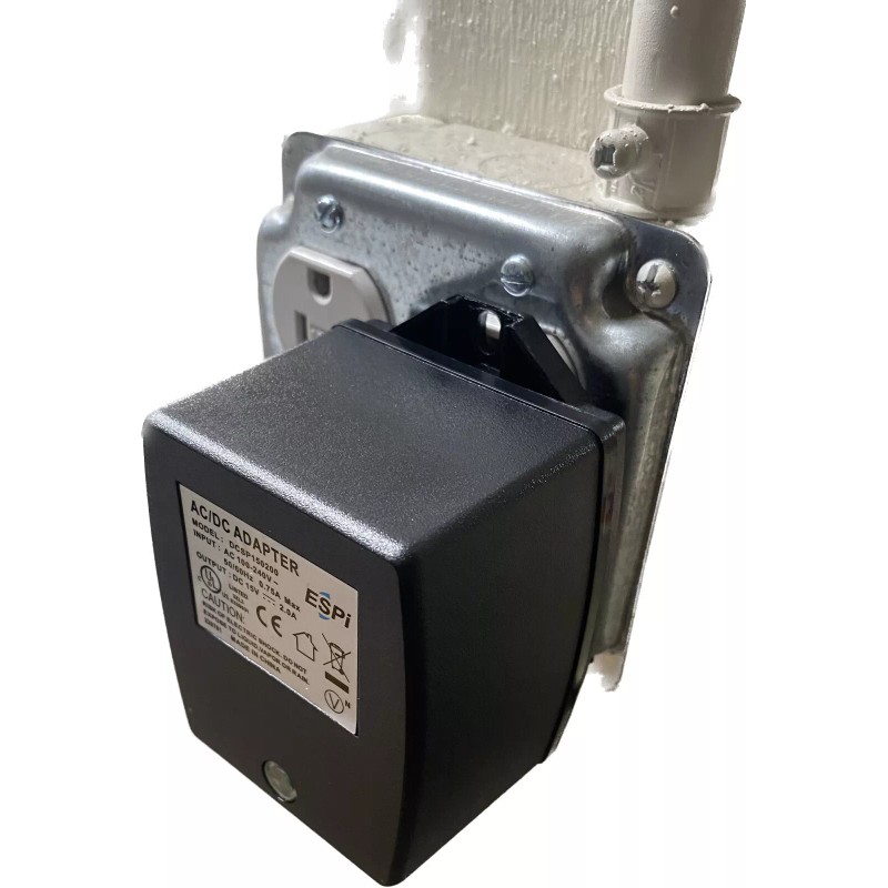 ESPi 15v AC TO DC switching power supply. 2.0A 30W